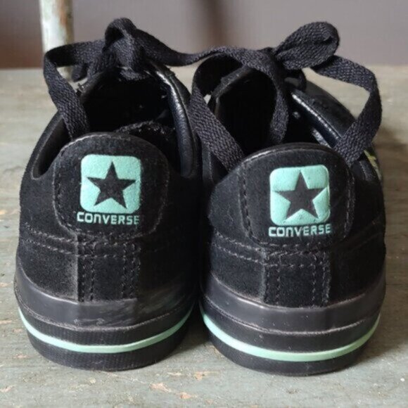 Converse Limited Edition Vintage Converse All Star Leather Low-Top Sneaker SZ 7 - Picture 4 of 11